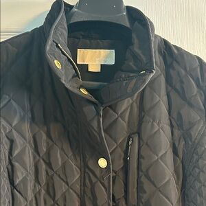 Michael Kors Black Quilted Jacket